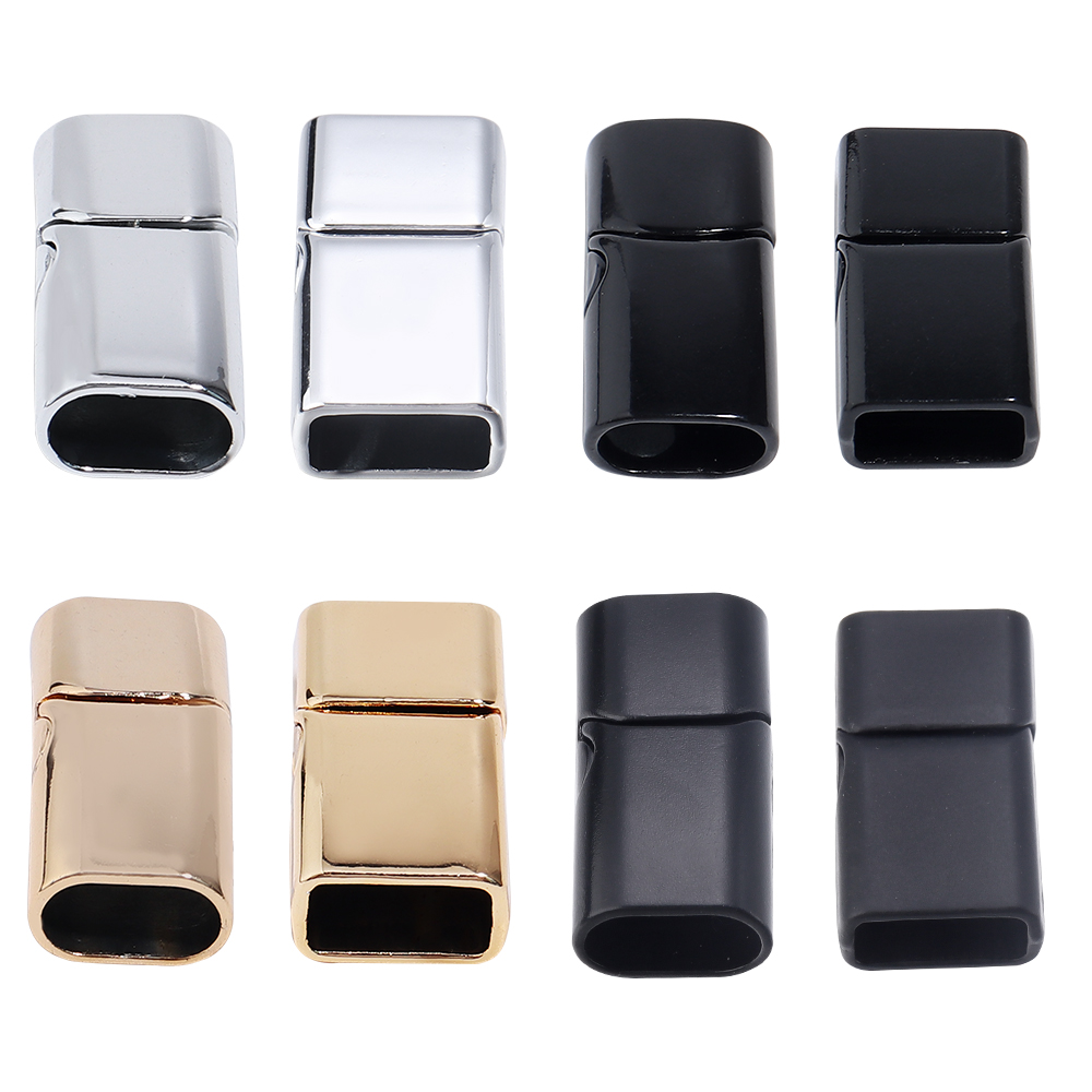 Jewelry Making Material - 5Pcs Alloy Magnetic Clasps Round Square