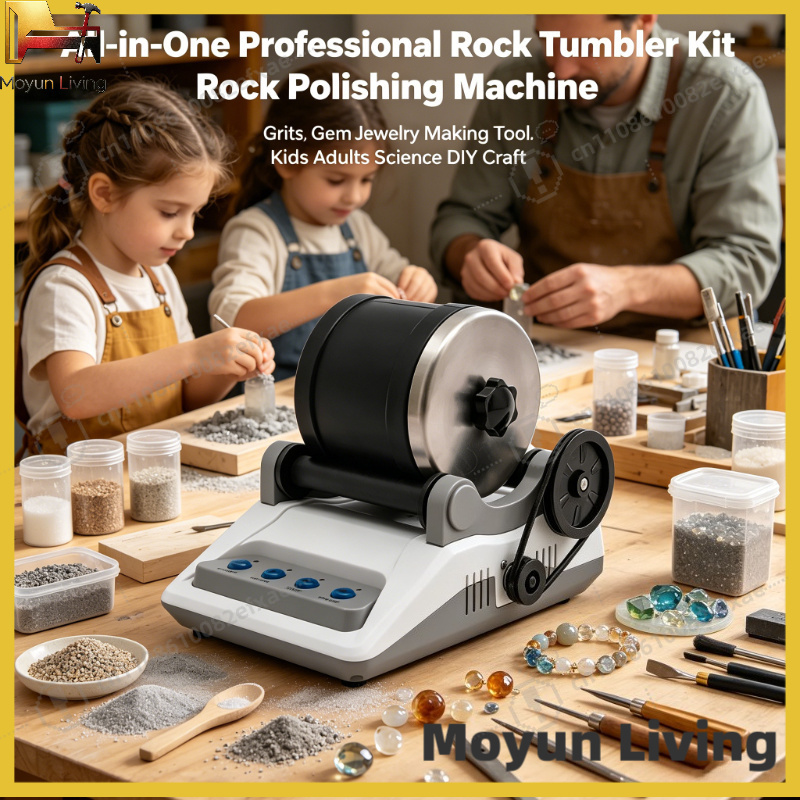 All-in-One Rock Tumbler Kit Pr - Jewelry Making Kit Professional recension och pris