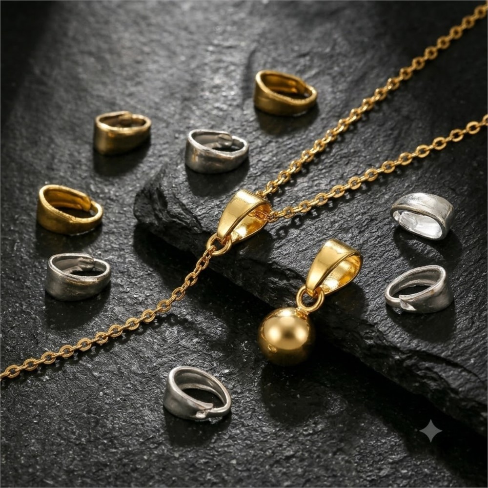 50pcs 18K Gold Plated  Pendant - Jewelry Making Charms recension och pris
