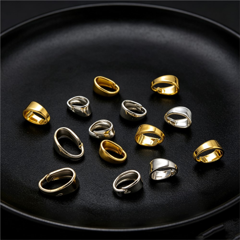 50pcs 18K Gold Plated  Pendant - Jewelry Making Charms recension och pris