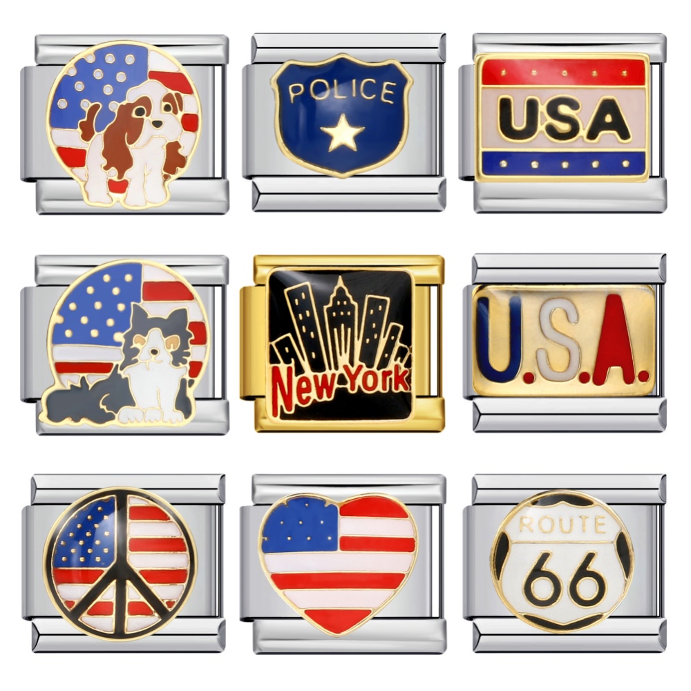 1pc New York USA World ​Route  - Jewelry Making New York recension och pris