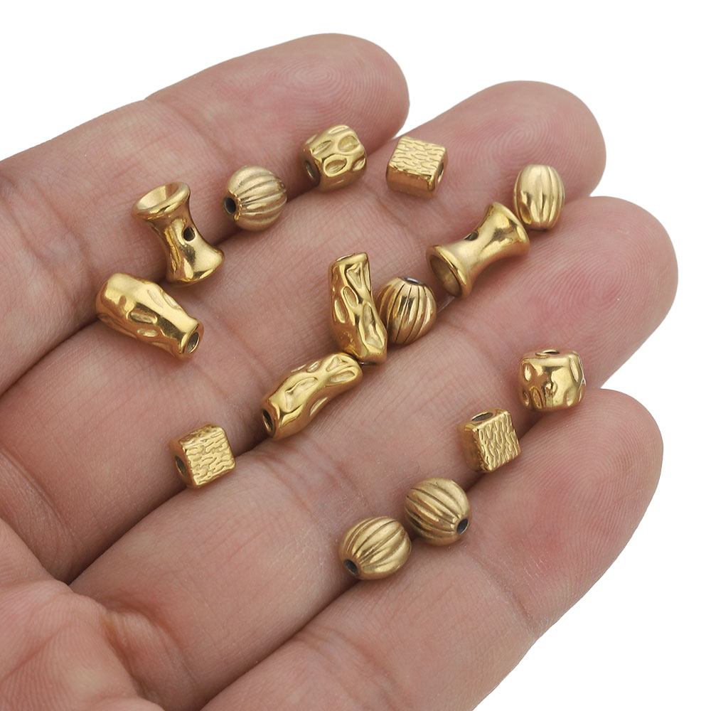 10PCS Stainless Steel Square I - Jewelry Making Supplies Wholesale recension och pris