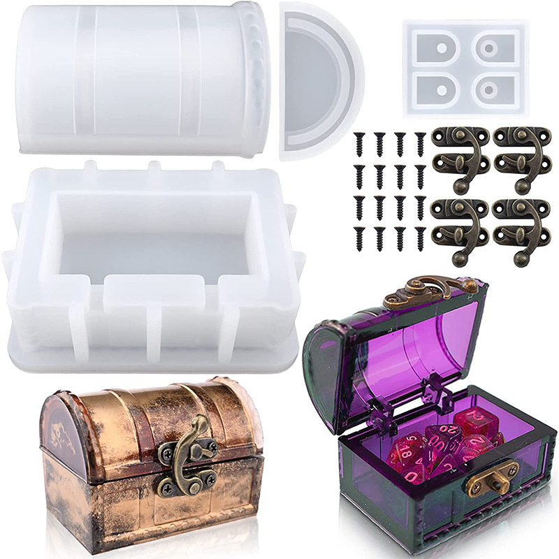DIY Storage Box Silicone Mould - Jewelry Making Organizer recension och pris