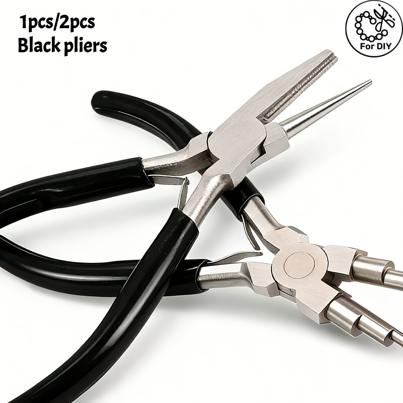 1pcs/2pcs Black Pliers, Jewelr - Jewelry Making Loop Pliers recension och pris