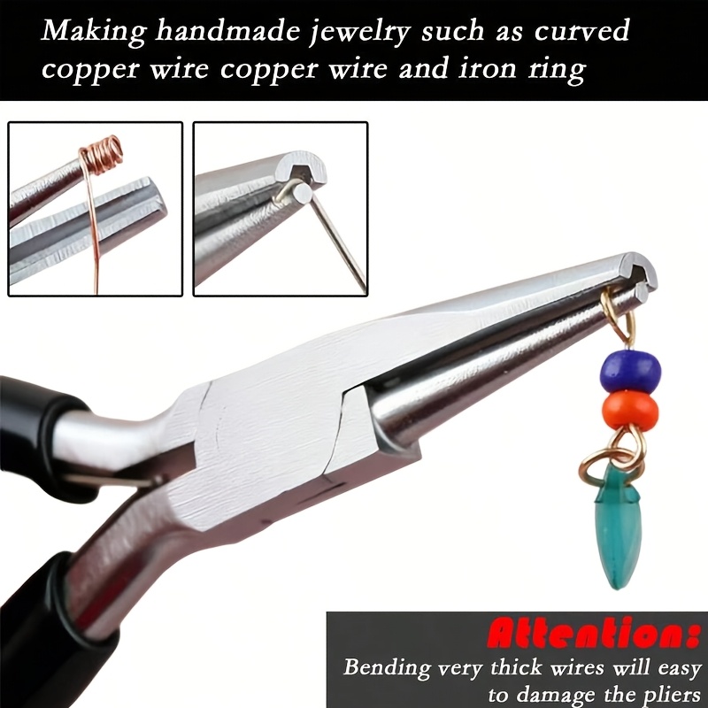 1pcs/2pcs Black Pliers, Jewelr - Jewelry Making Loop Pliers recension och pris