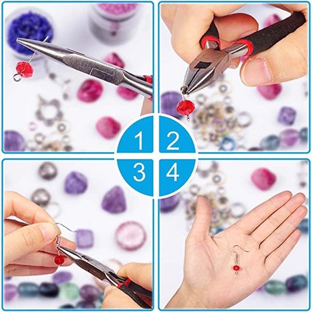 19Pcs Professional Accessories - Jewelry Making Kit Professional recension och pris