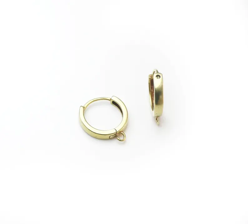 10pcs Brass Ear Hoops, Leverba - Jewelry Making Material recension och pris