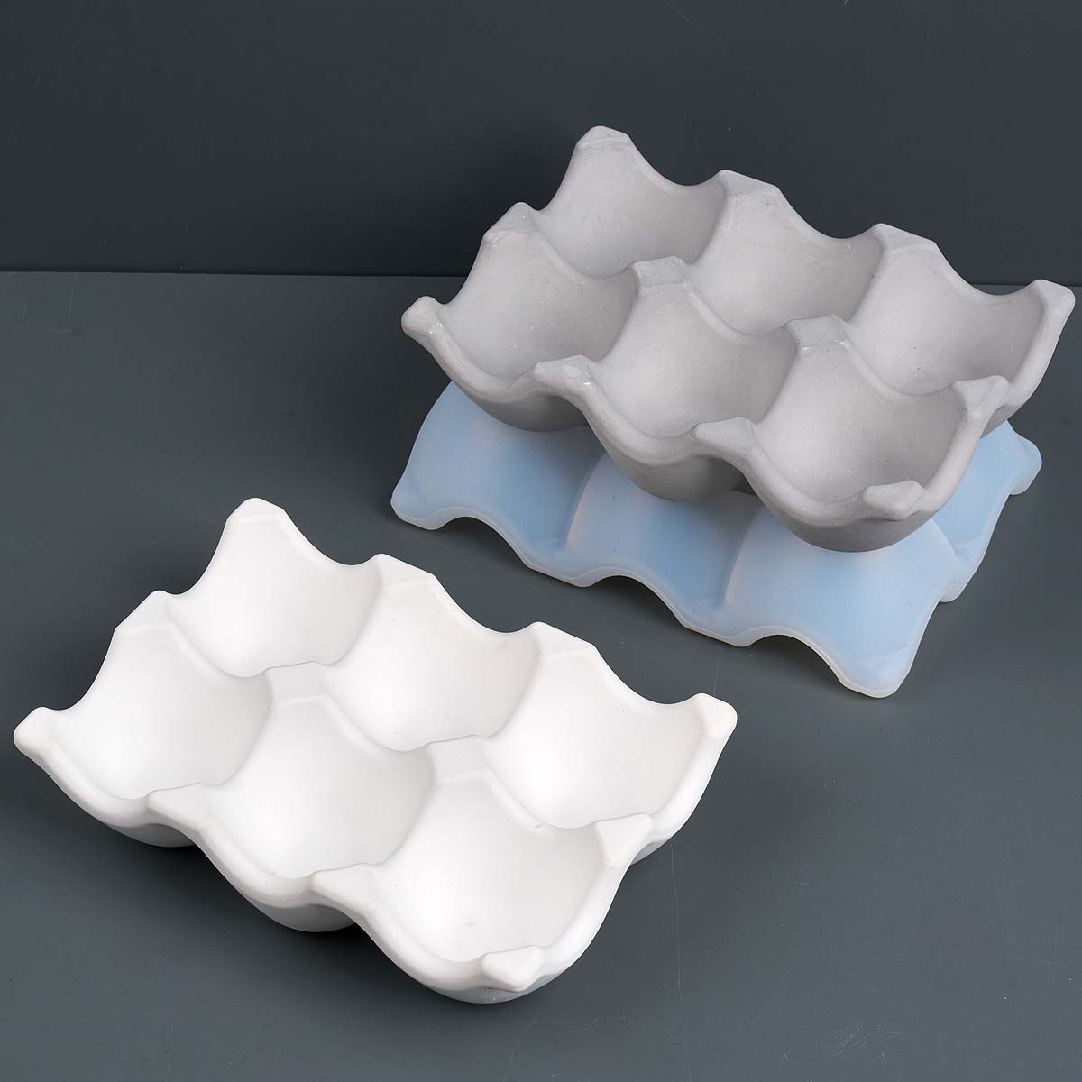 6-Compartment Egg Holder Silic - Jewelry Making Organizer recension och pris