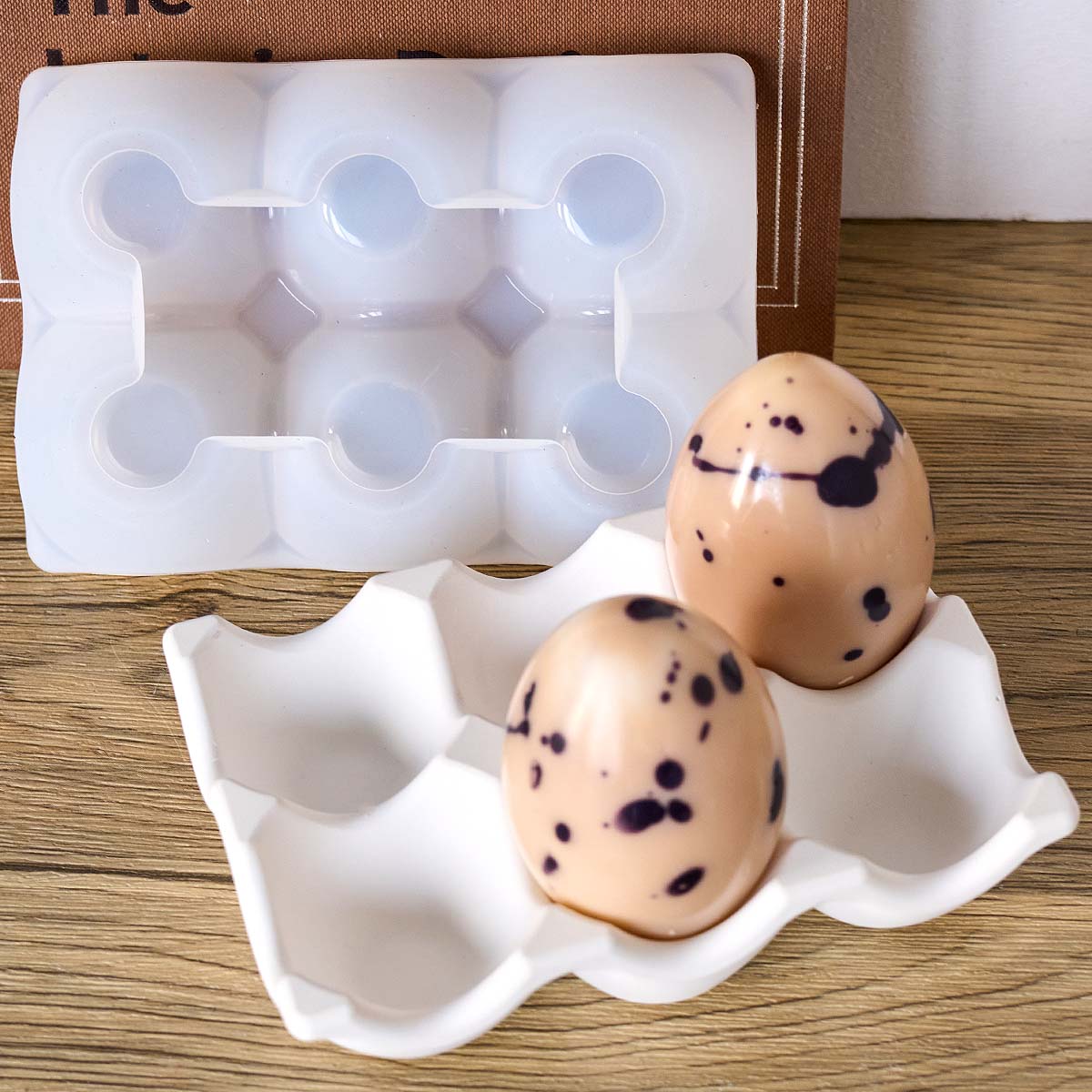 6-Compartment Egg Holder Silic - Jewelry Making Organizer recension och pris