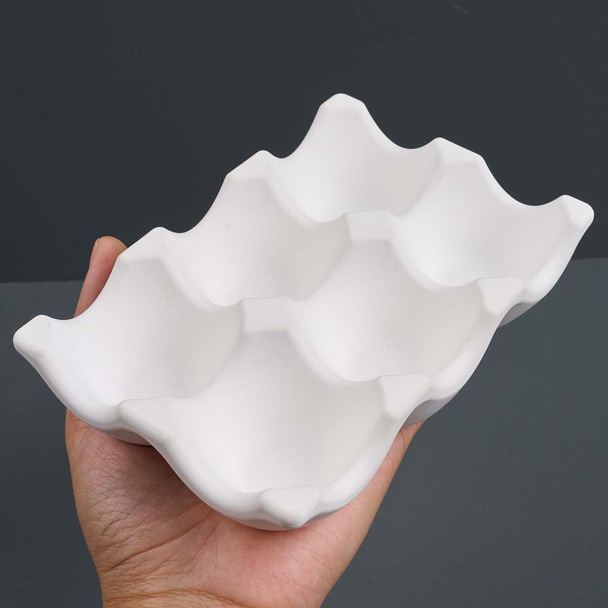 6-Compartment Egg Holder Silic - Jewelry Making Organizer recension och pris