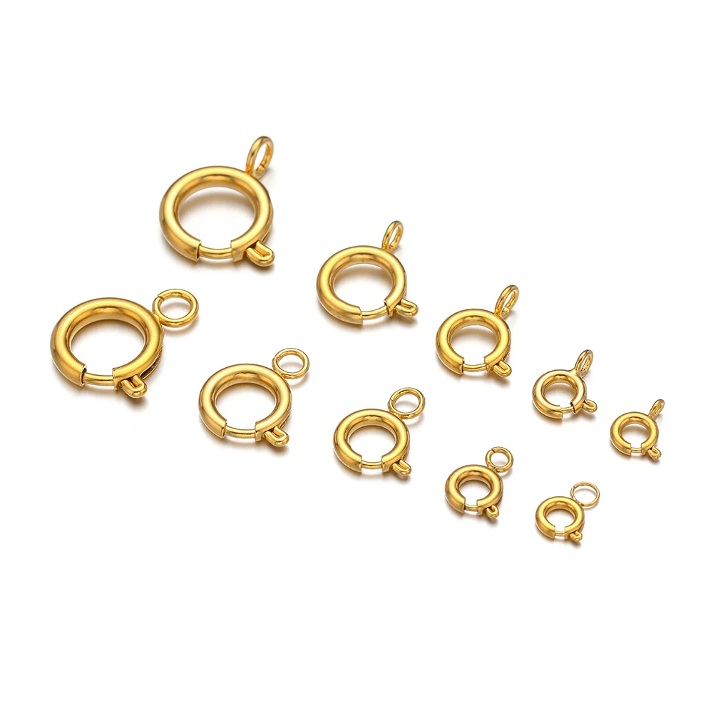 10pcs Stainless Steel Spring R - Jewelry Making Material recension och pris
