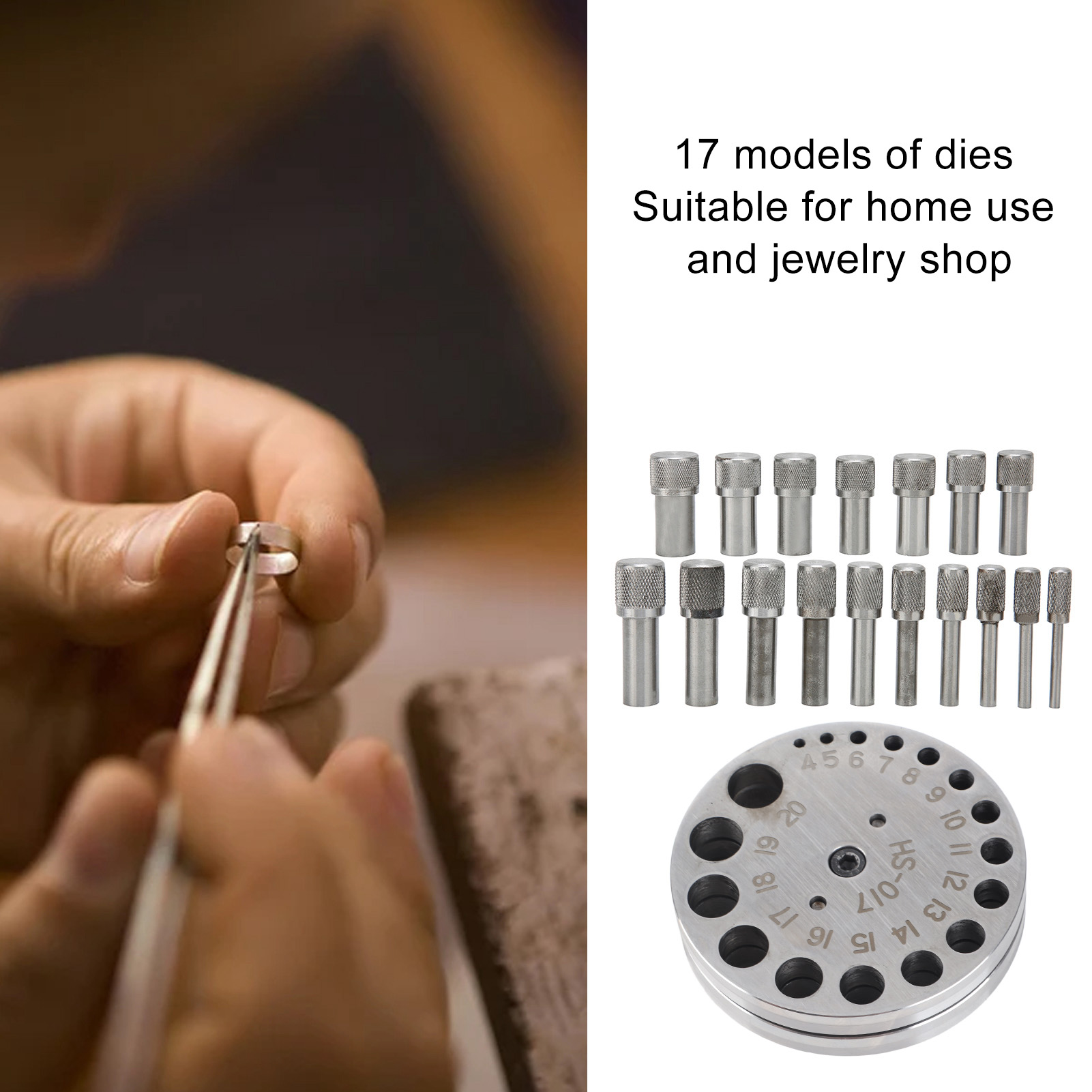 Round Disc Cutter Set Professi - Jewelry Making Kit Professional recension och pris