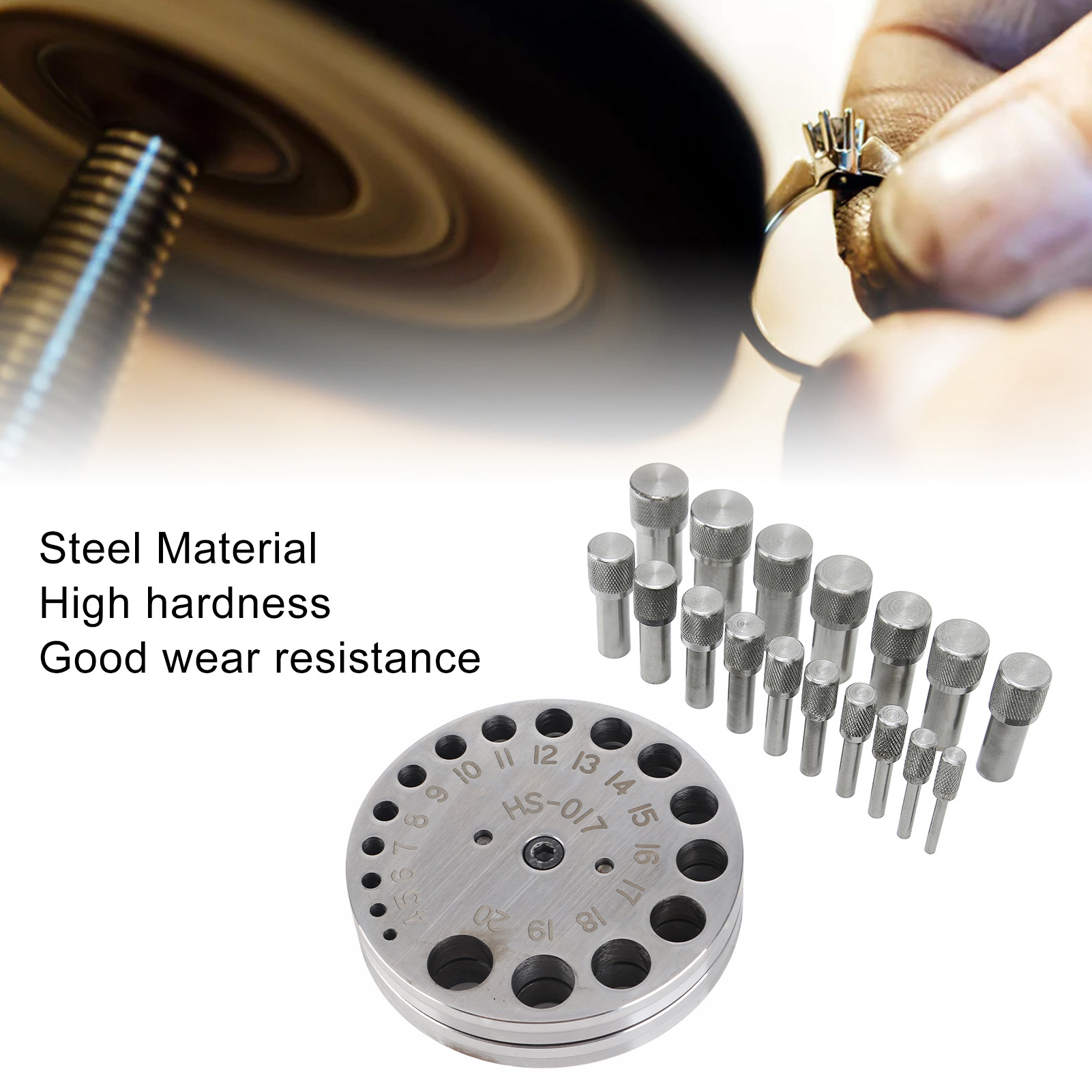 Round Disc Cutter Set Professi - Jewelry Making Kit Professional recension och pris