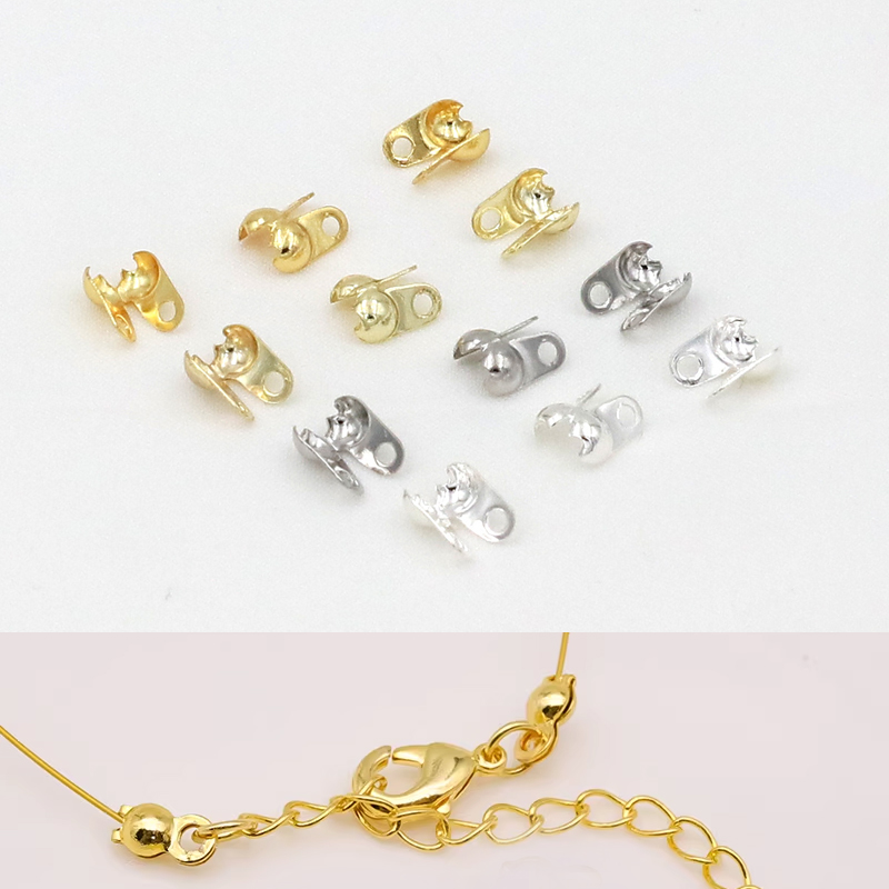 18K Gold Plated Calotte Bead T - Jewelry Making Knots recension och pris
