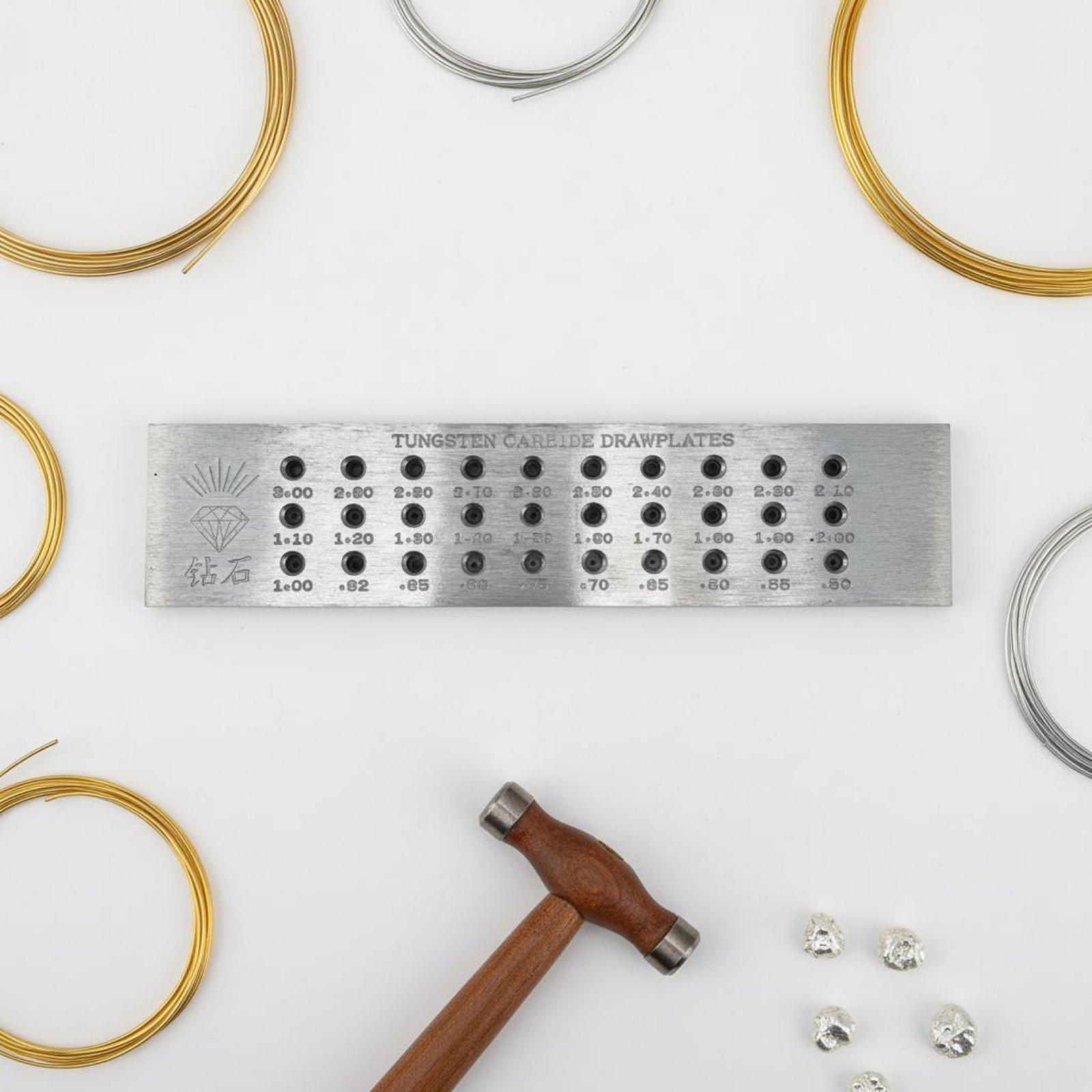 Tungsten Carbide Drawplate for - Jewelry Making Kit Professional recension och pris