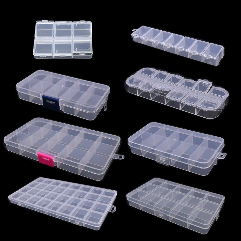 6-32 Compartments Plastic Stor - Jewelry Making Organizer recension och pris