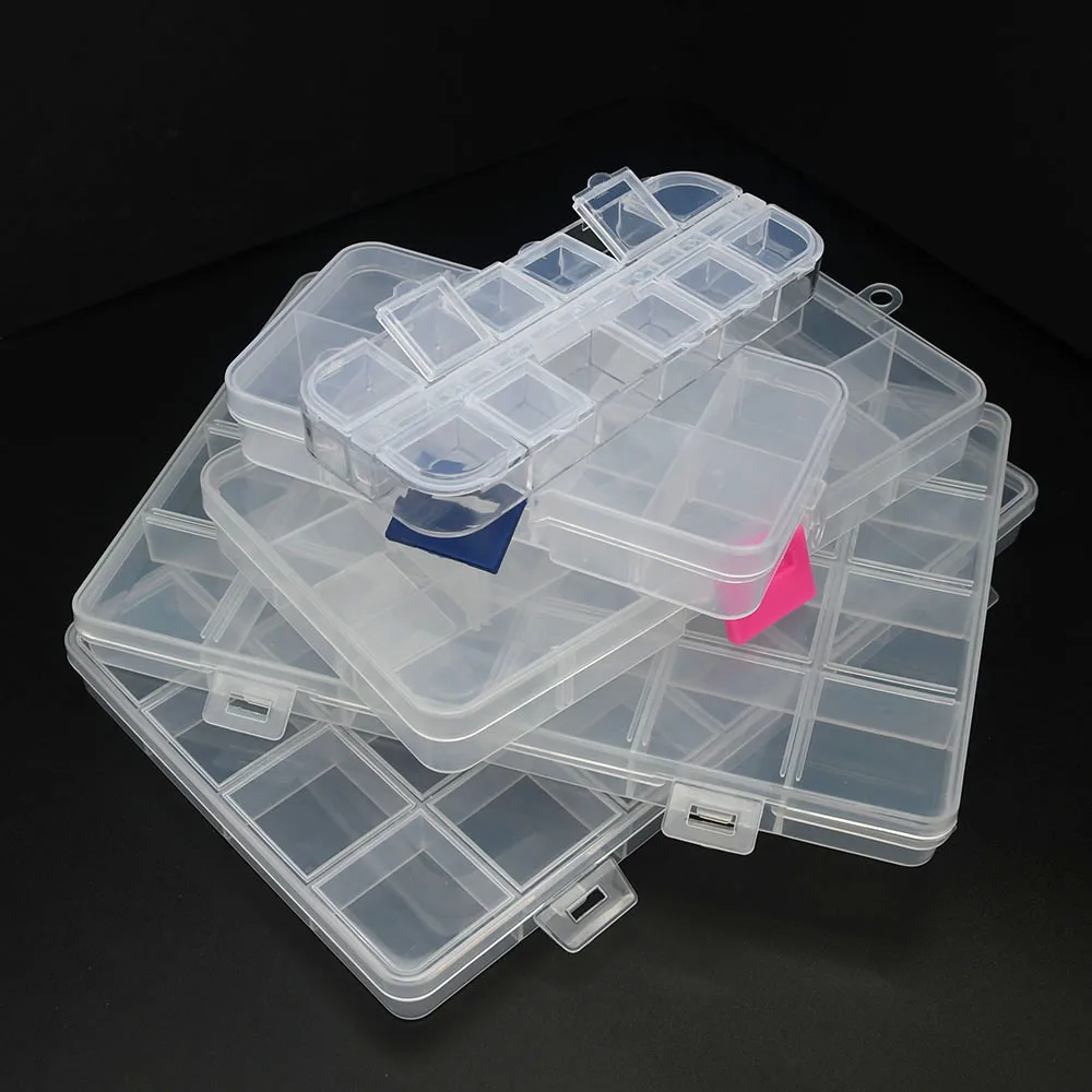 6-32 Compartments Plastic Stor - Jewelry Making Organizer recension och pris