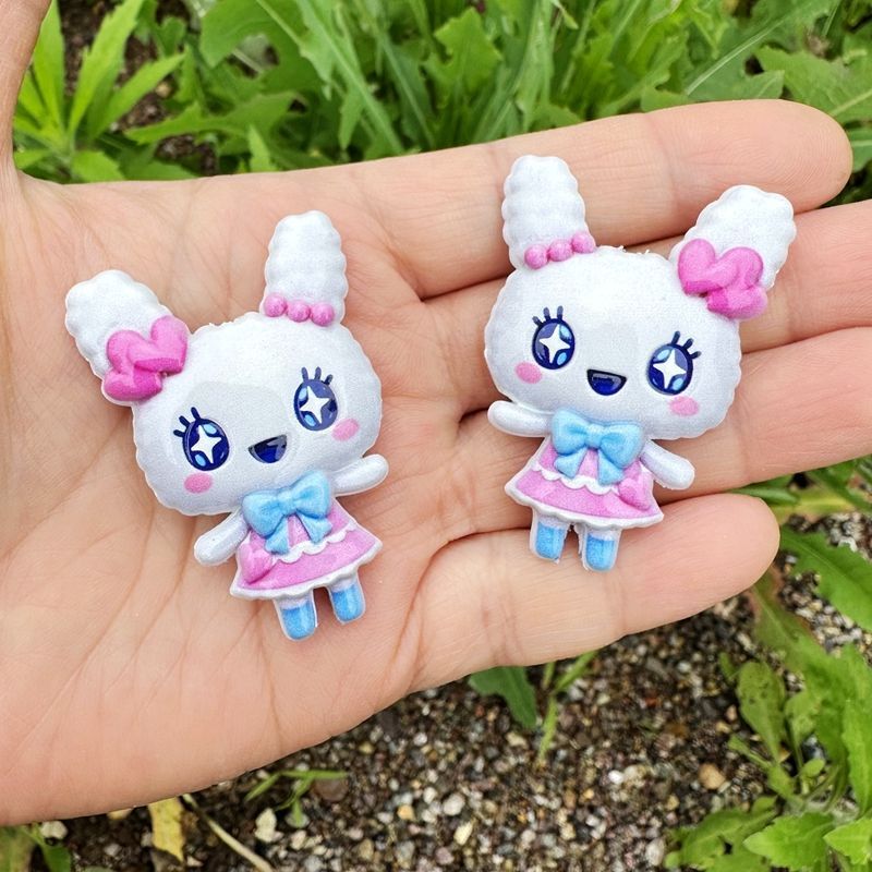 45mm Cartoon Tamagotchi double - Jewelry Making Material recension och pris