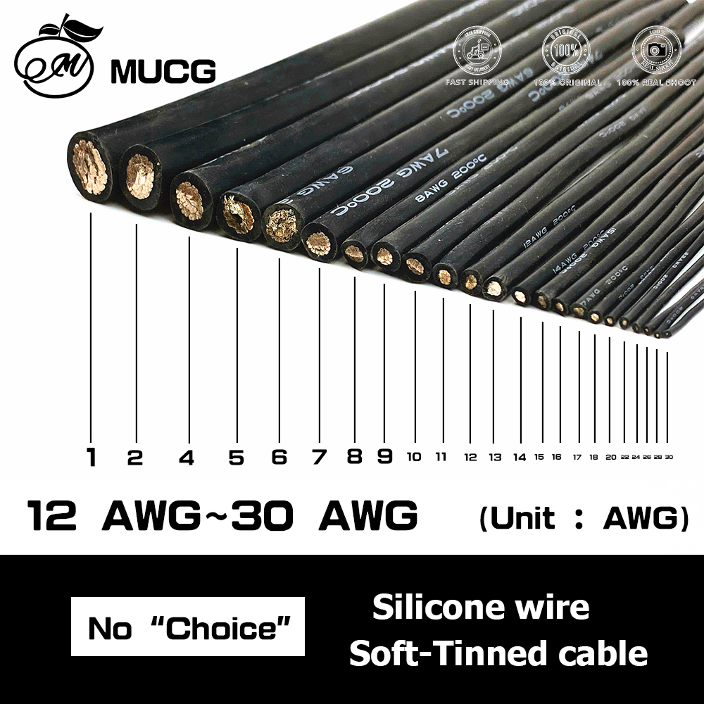 Very Soft Silicone Wire Batter - Wire 22 Gauge Copper recension och pris