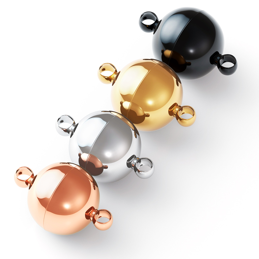 2pcs Stainless Steel Magnetic  - Jewelry Making Material recension och pris