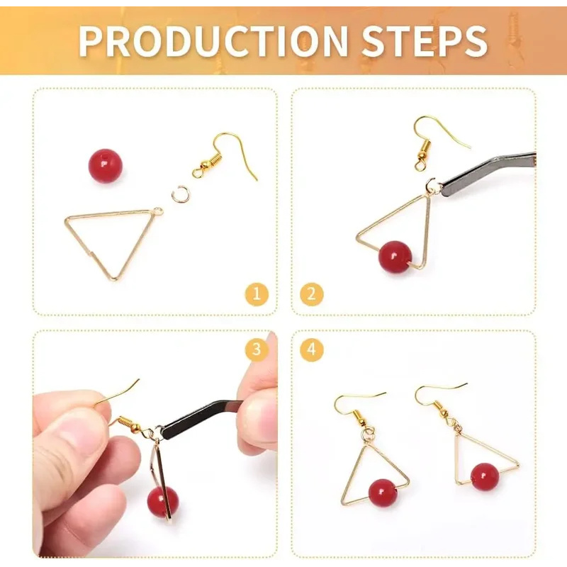 100/500pcs DIY Earring Finding - Jewelry Making Material recension och pris