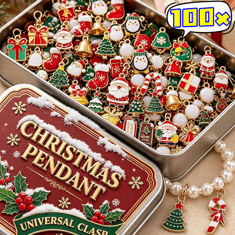 Christmas Keychains Pendants D - Jewelry Making Organizer recension och pris