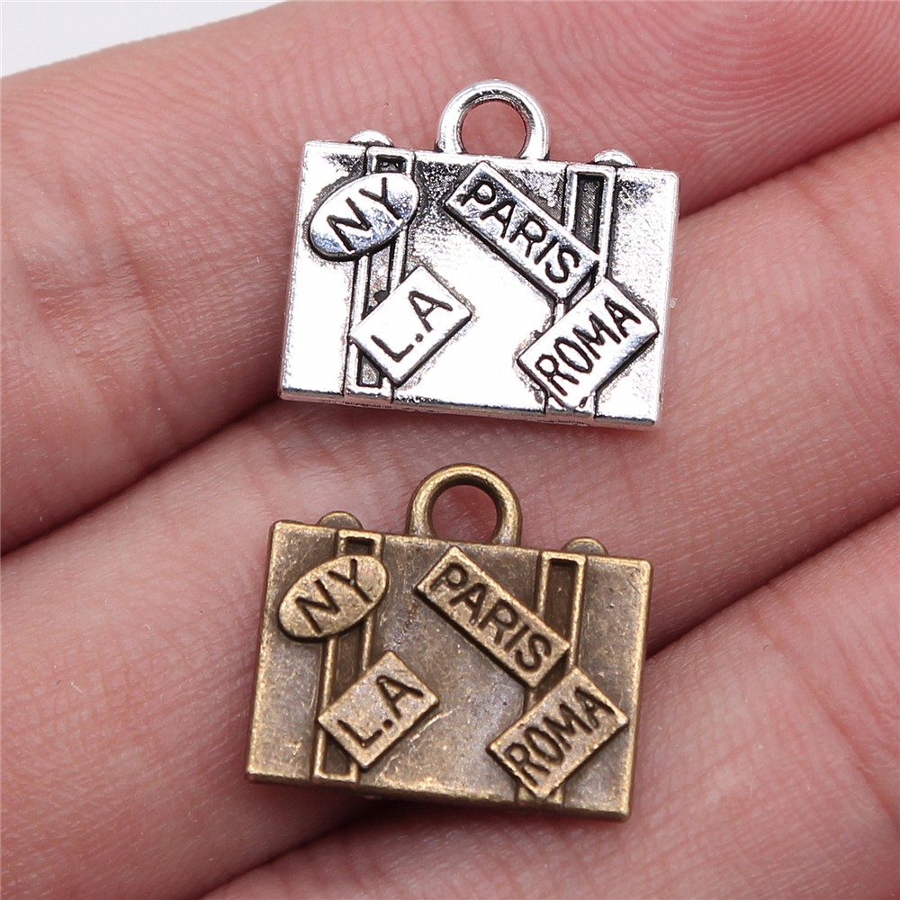 WYSIWYG 5pcs 15x16mm Charms Tr - Jewelry Making New York recension och pris