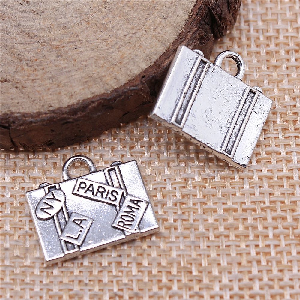 WYSIWYG 5pcs 15x16mm Charms Tr - Jewelry Making New York recension och pris