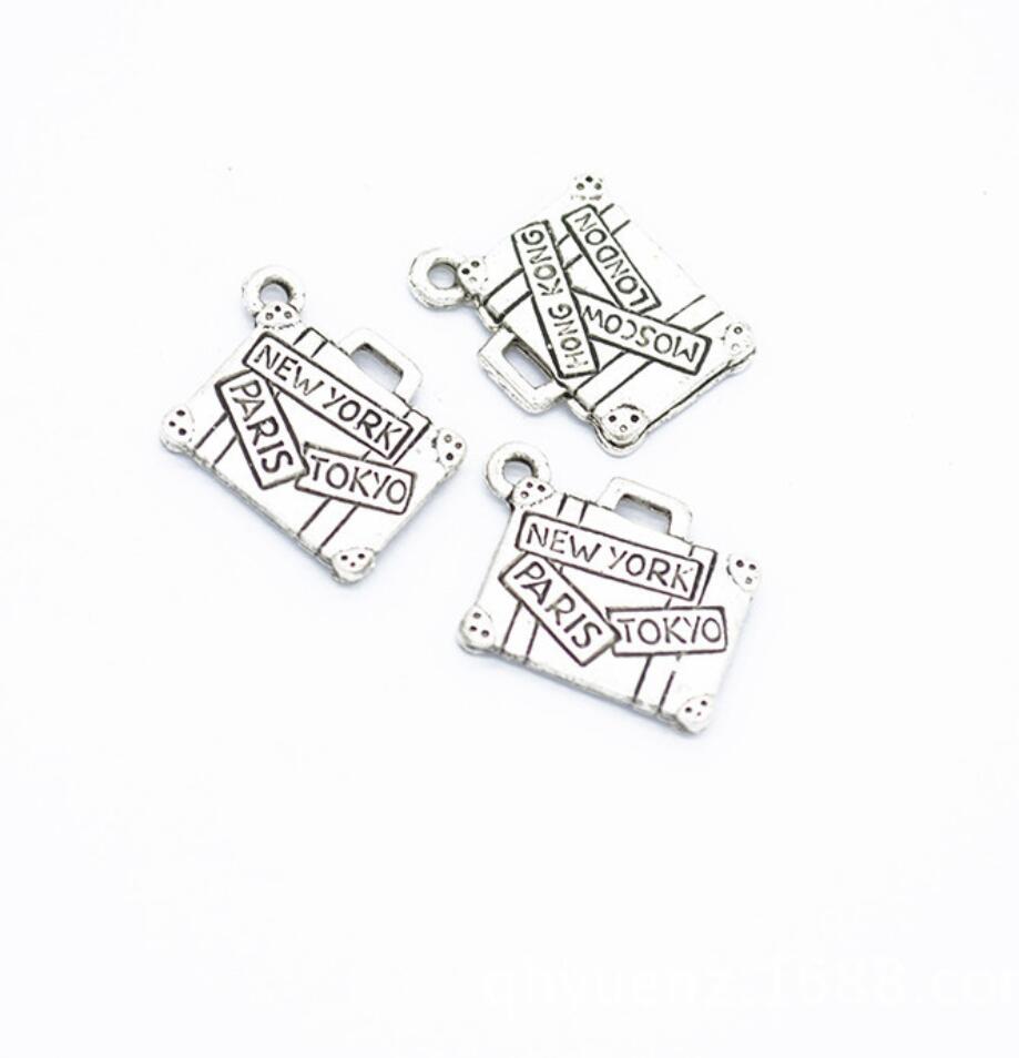150pcs Charms Travel Bags New  - Jewelry Making New York recension och pris