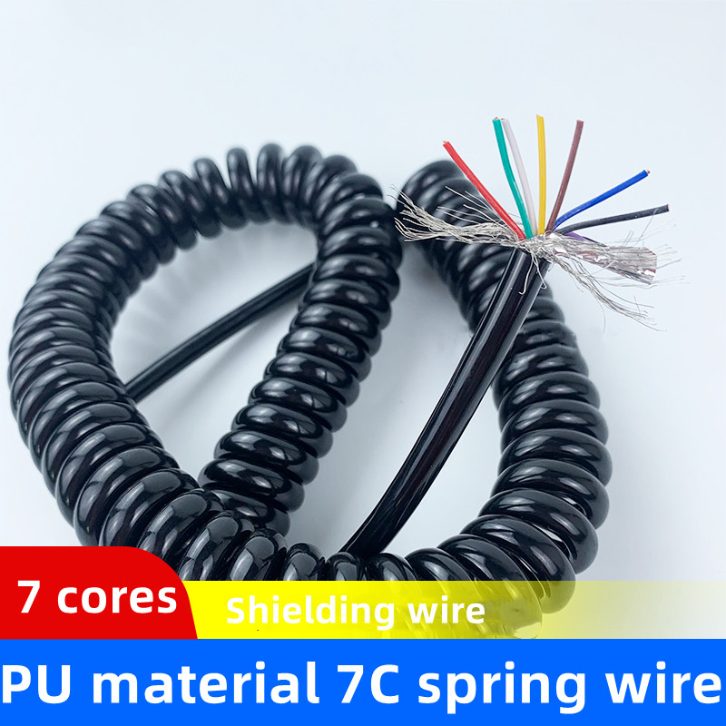 PUR spring wire shielding cabl - Wire 22 Gauge Copper recension och pris